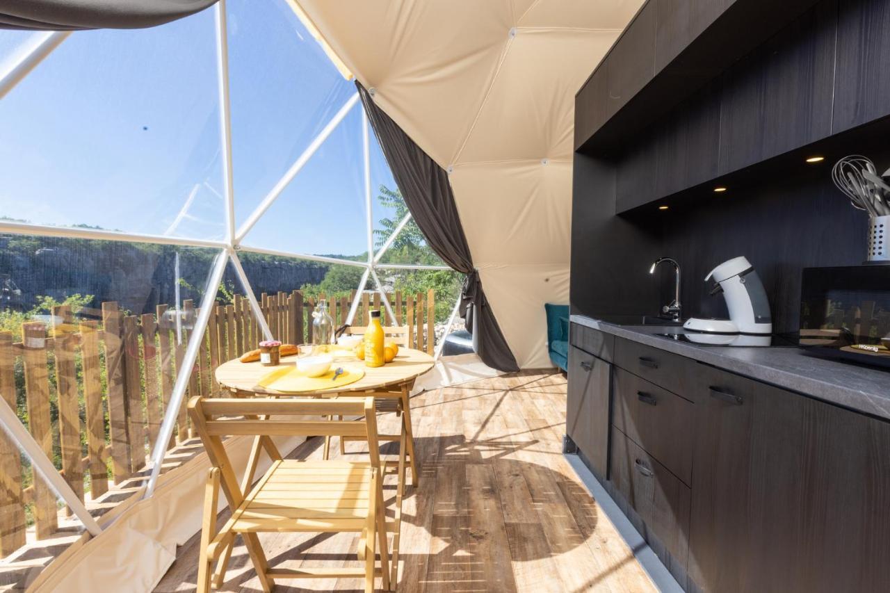 Les Domes Des Gorges Hotel Руом Екстериор снимка