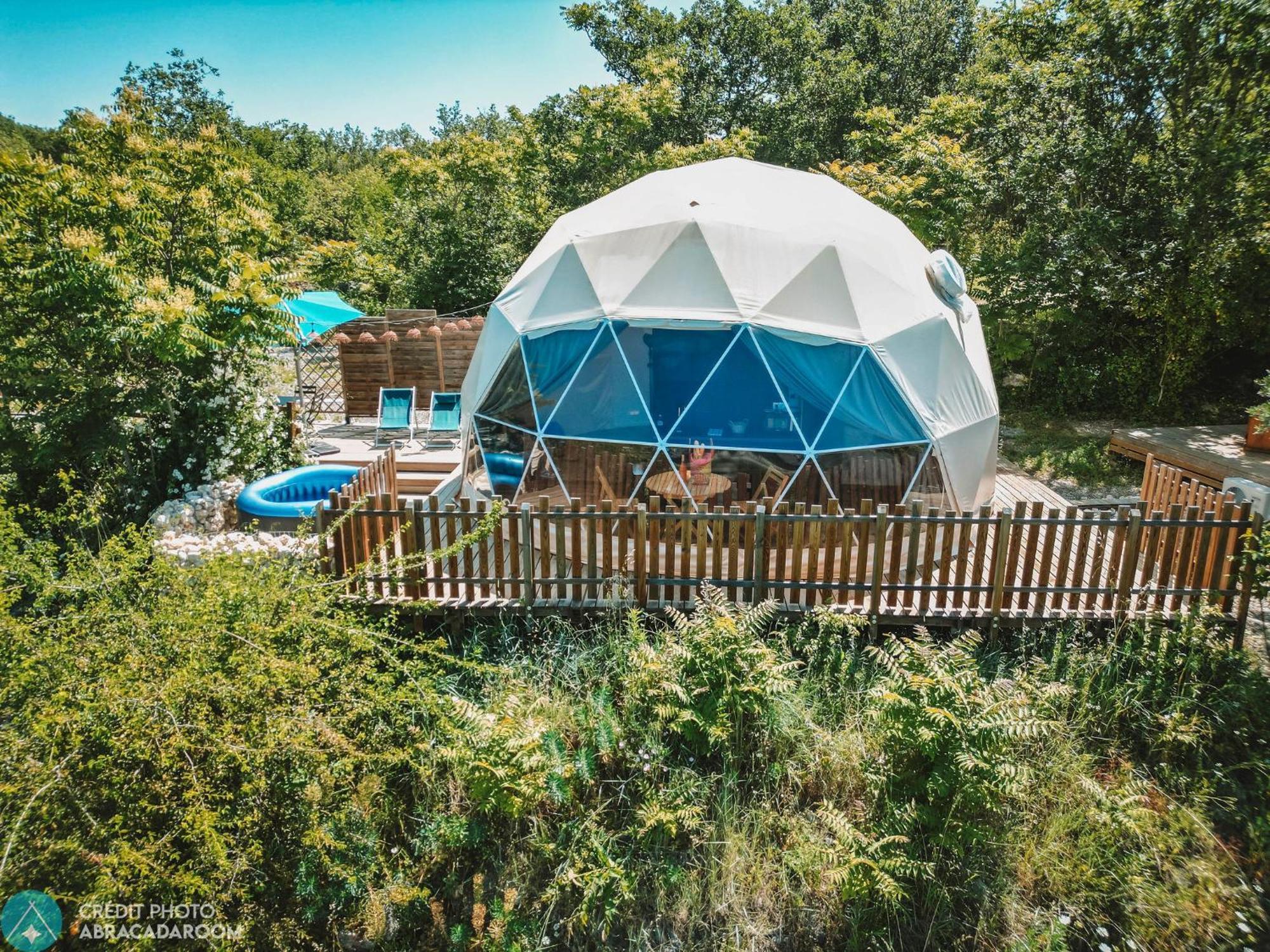 Les Domes Des Gorges Hotel Руом Екстериор снимка